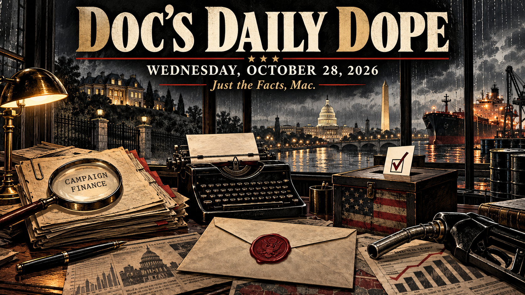Doc’s Daily Dope — October 28, 2026